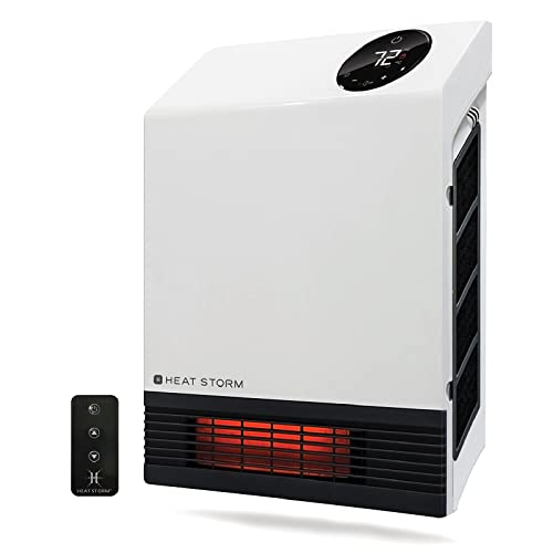 Heat Storm Deluxe Wall Mounted Infrared Space Heater
