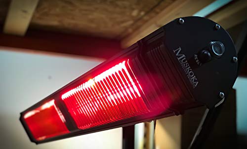 Sunwave Infrared Electric Patio Heater with Remote Control