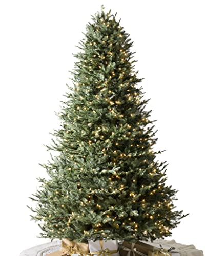 Balsam Hill Premium Pre-Lit Artificial Christmas Tree 'Most Realistic' with Clear Incandescent Lights