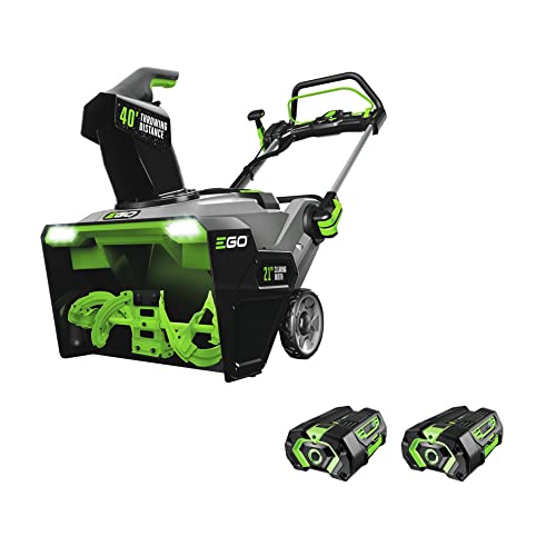 EGO Power+ SNT2112 21 Inch Cordless Snow Blower with Steel Auger